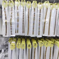 Toptan 316L Orta Boy Çelik Bileklik - Kararmaz ve Şık Unisex Modeller