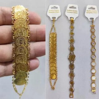 Toptan 316L Çelik Bileklik - Pullu ve Kararmaz Bayan Modeller