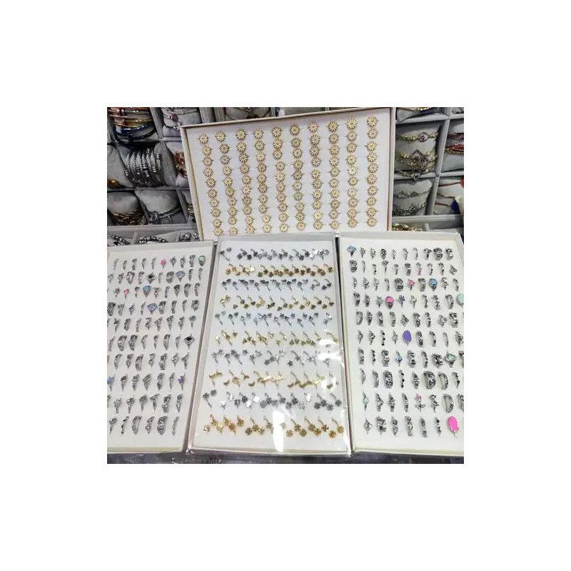 Toptan Papatya Eklem Yüzükleri - 100’lü Güncel Modeller