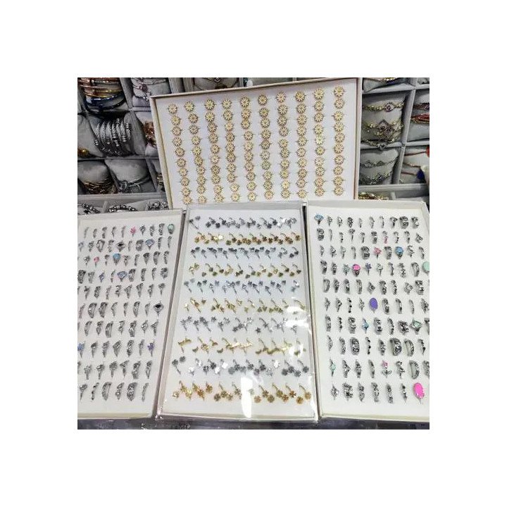 Toptan Papatya Eklem Yüzükleri - 100’lü Güncel Modeller