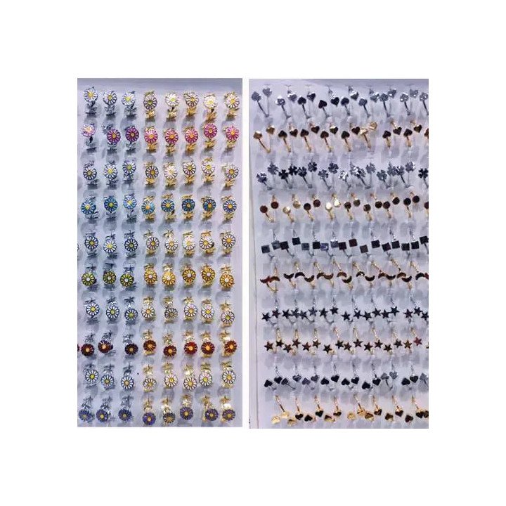 Toptan Papatya Eklem Yüzükleri - 100’lü Güncel Modeller