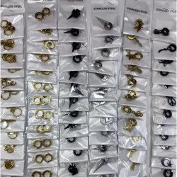 Toptan 316L Çelik Bay Bayan Küpe Modelleri
