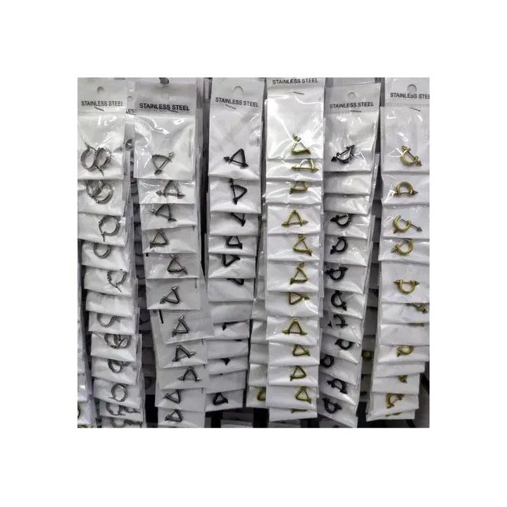 Toptan 316L Çelik Bay Bayan Küpe Modelleri