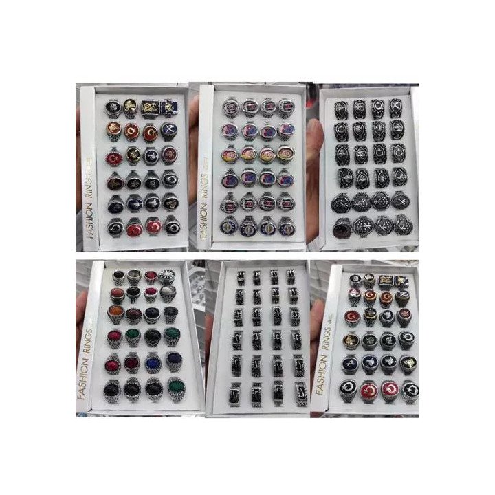 Toptan Kararmaz Yüzük - 2 Yıl Garantili Paslanmaz Modeller