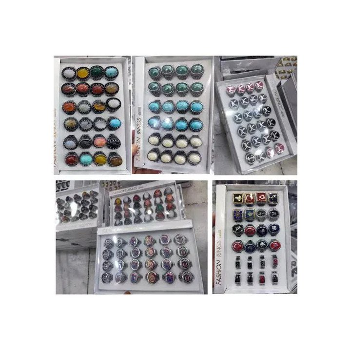 Toptan Kararmaz Yüzük - 2 Yıl Garantili Paslanmaz Modeller