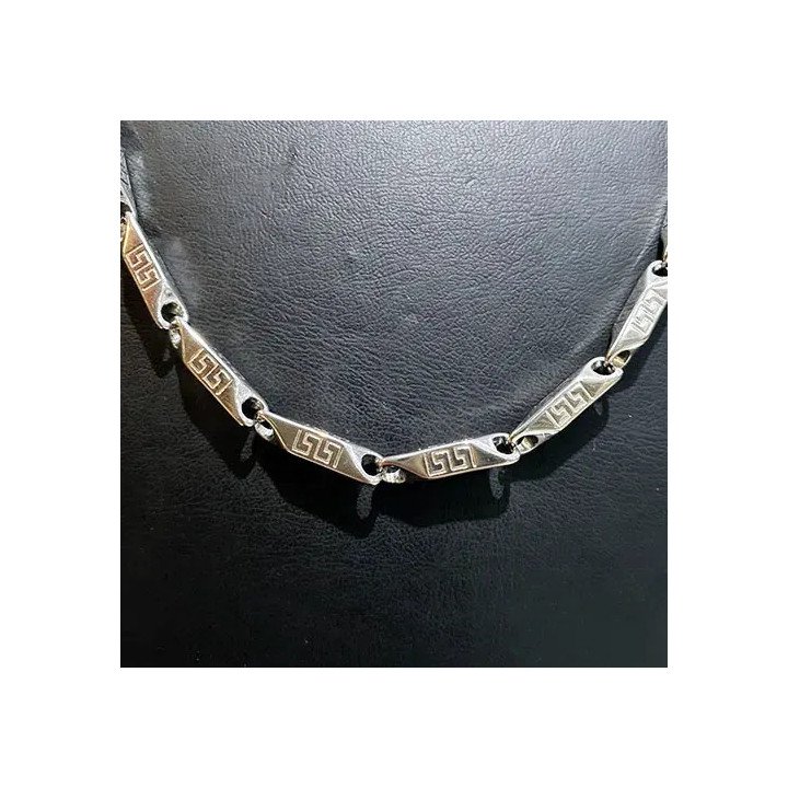 Çelik Kalın Gümüş Kibrit Model Kolye