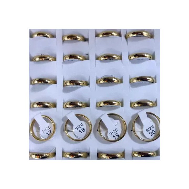 Toptan Bombe Alyans - İthal Çelik Kararmaz Yüzük Modelleri