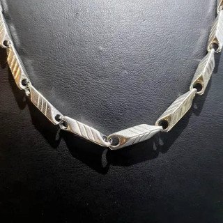 Çelik Desenli Gümüş Kibrit Kolye | VRC‑1C