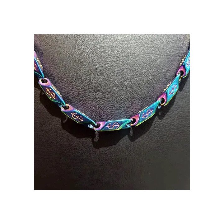 Çelik Kalın Fosforlu Kibrit Kolye - VRC‑28C