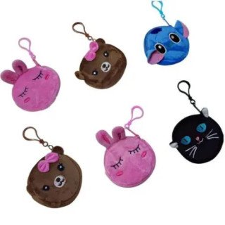 Toptan Mini Peluş Cüzdan Ve Çanta Aksesuarları