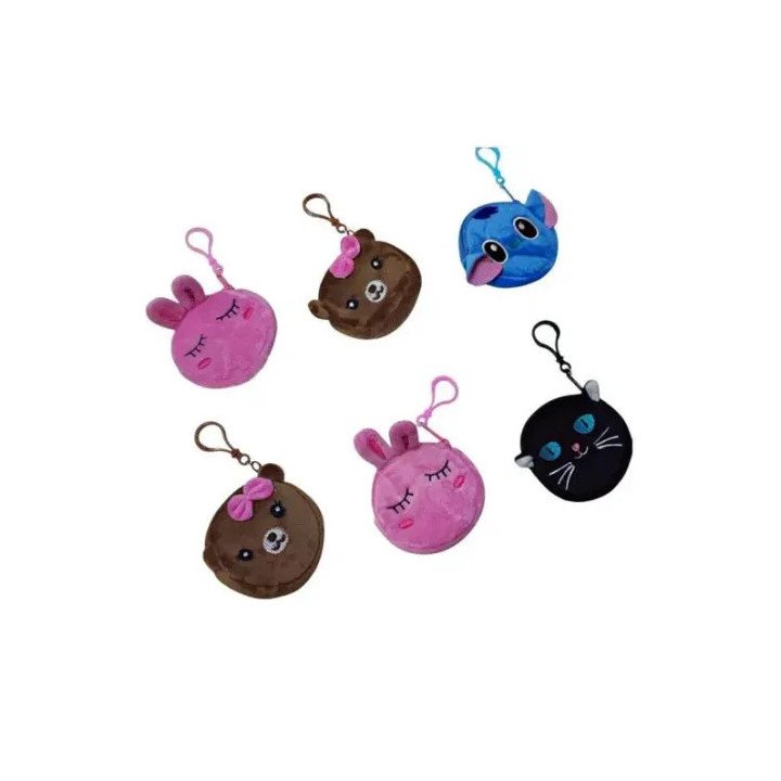 Toptan Mini Peluş Cüzdan Ve Çanta Aksesuarları