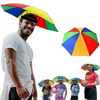 Toptan Kafa Şemsiyesi | Pratik Güneş Ve Yağmur Koruması