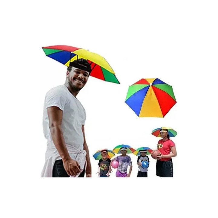 Toptan Kafa Şemsiyesi | Pratik Güneş Ve Yağmur Koruması