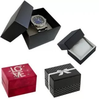 Toptan Karton Saat Kutuları - Minimum 96 Adet