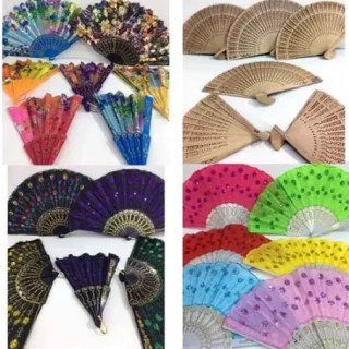 Toptan Renkli Ve Dekoratif Yelpaze Çeşitleri