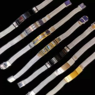 Toptan Hasır Çelik Bileklik - Lüks Erkek Modeller