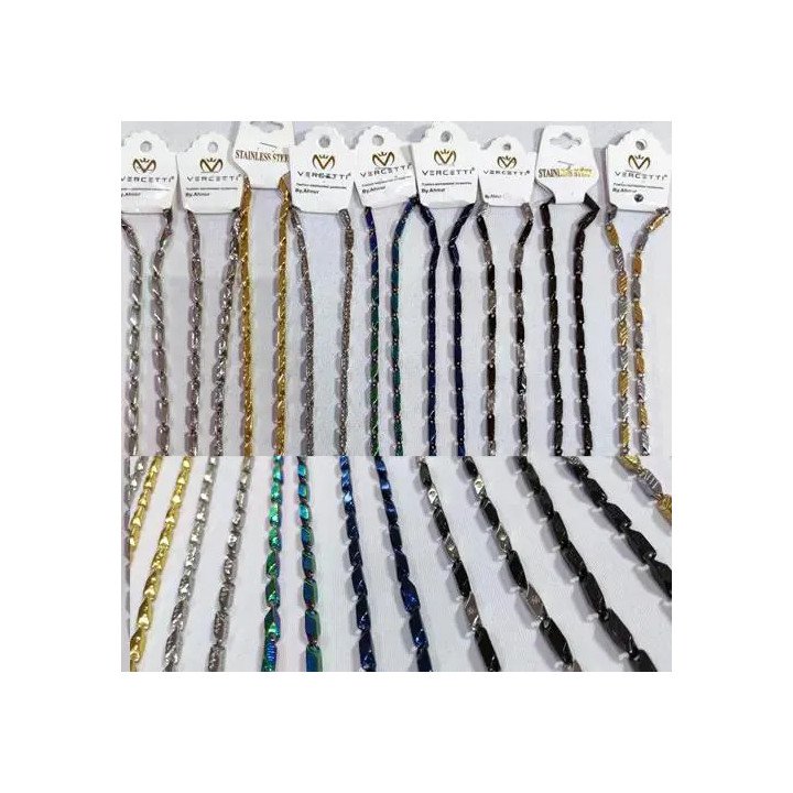 Toptan 316L Paslanmaz Çelik Kolye Zinciri 4 mm