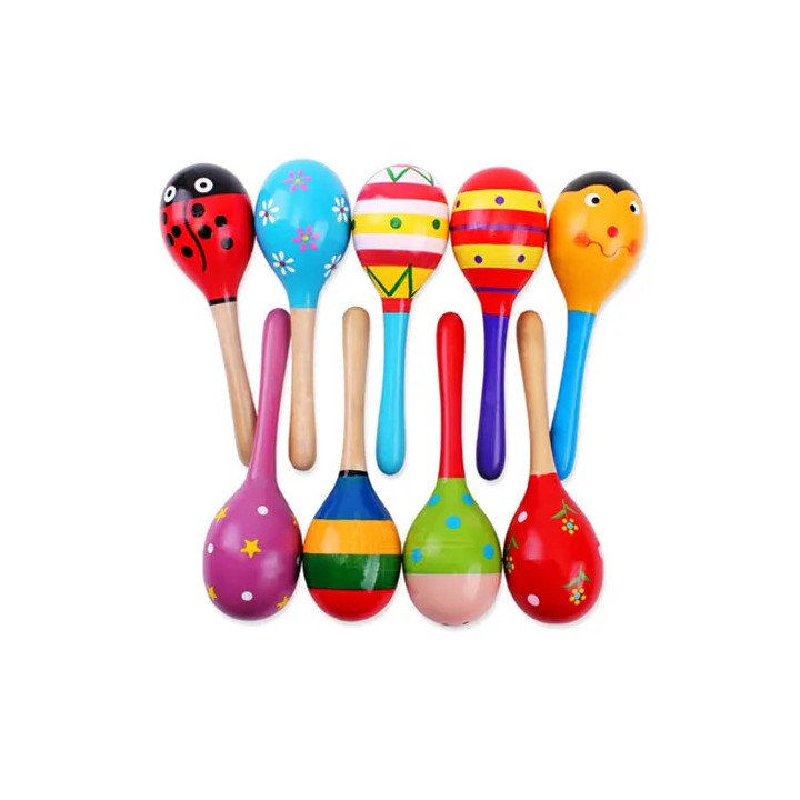 İthal Ahşap Marakas Toptan