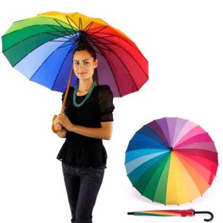 Gökkuşağı Şemsiye Toptan