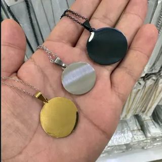 Toptan Bijuteri | Unisex Lazer Baskıya Uygun Kolyeler | Toptansehri.com