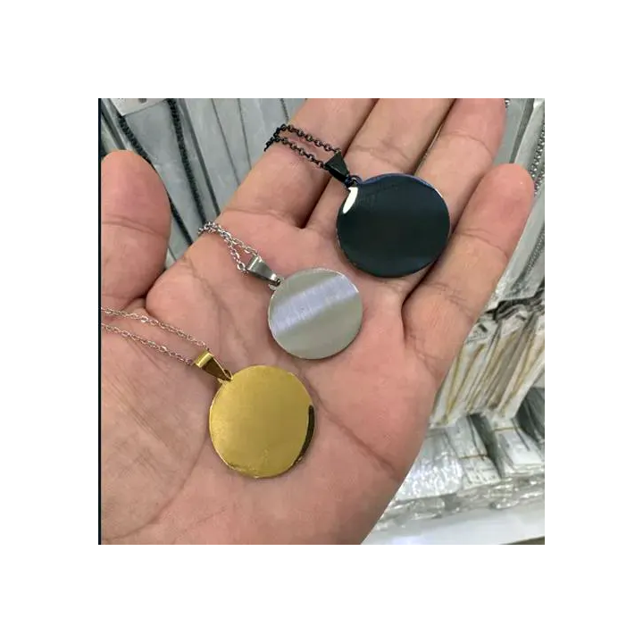 Toptan Bijuteri | Unisex Lazer Baskıya Uygun Kolyeler | Toptansehri.com