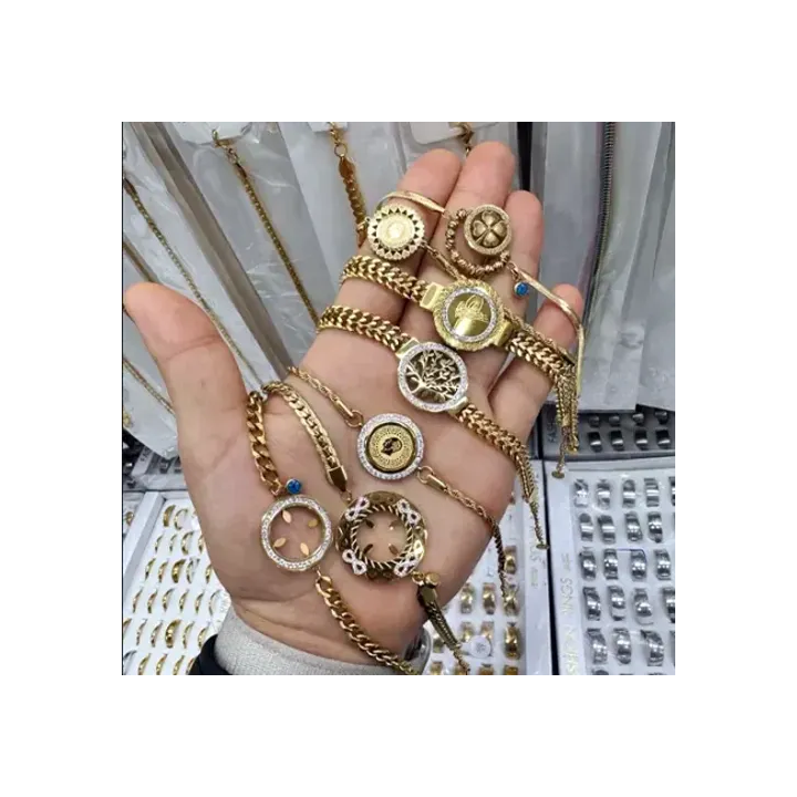 Toptan Güncel Bijuteri | Güncel Bayan Bileklikler | Wholesale Steel Women's Bracelets