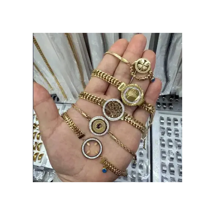 Toptan Güncel Bijuteri | Güncel Bayan Bileklikler | Wholesale Steel Women's Bracelets