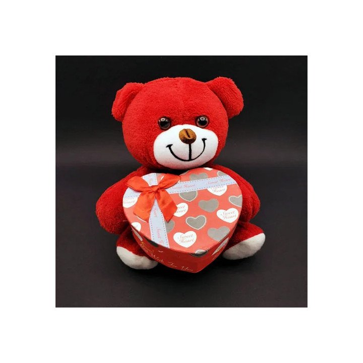 Toptan Aşk Mesajlı Peluş Ayıcık | 365 Günlük Romantik Hediye