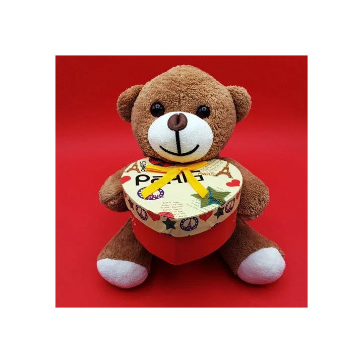 Toptan Aşk Mesajlı Peluş Ayıcık | 365 Günlük Romantik Hediye