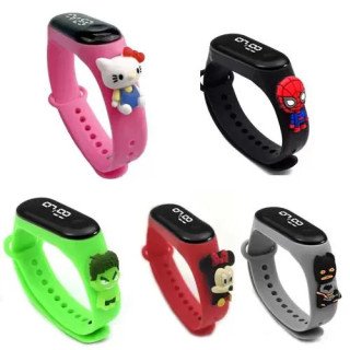 Toptan Çocuk Saatleri | Su Geçirmez Led Figürlü Modeller