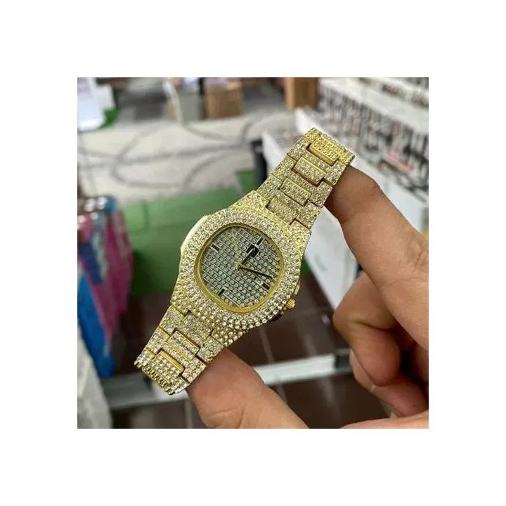 Toptan Bayan Saat | Patek Philippe Kasa Taşlı Model